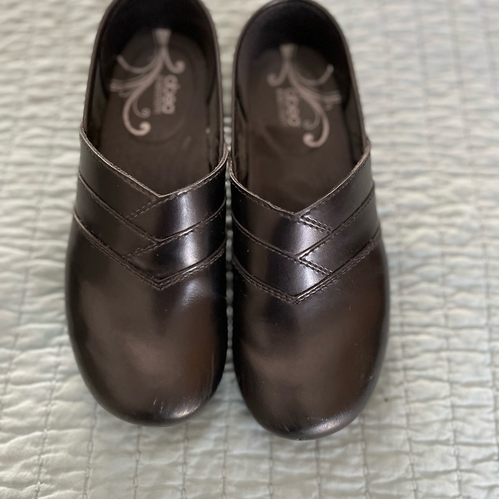 Abeo black clogs size 37